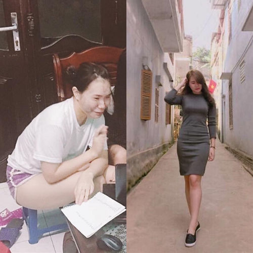 bestie su khac nhau cua con gai khi o nha va ra duong