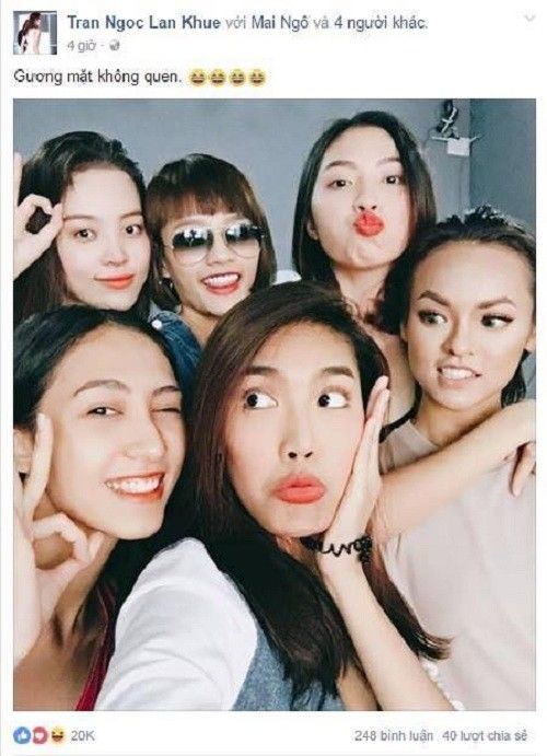 "bestie nhung man selfie cua sao viet"