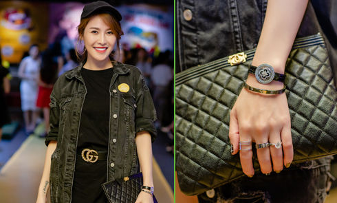 Bestie- Sao Viet "gay choang" voi phu kien dat gia: it cung o hang tram treu, dat nhat thi len toi hang ty