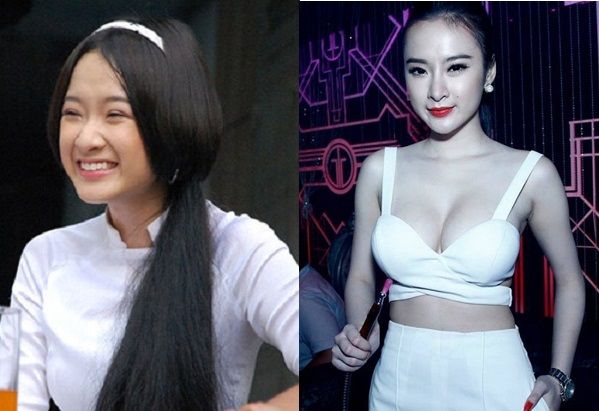 bestie sao Viet lo seo nang nguc