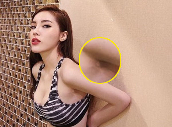 bestie sao Viet lo seo nang nguc