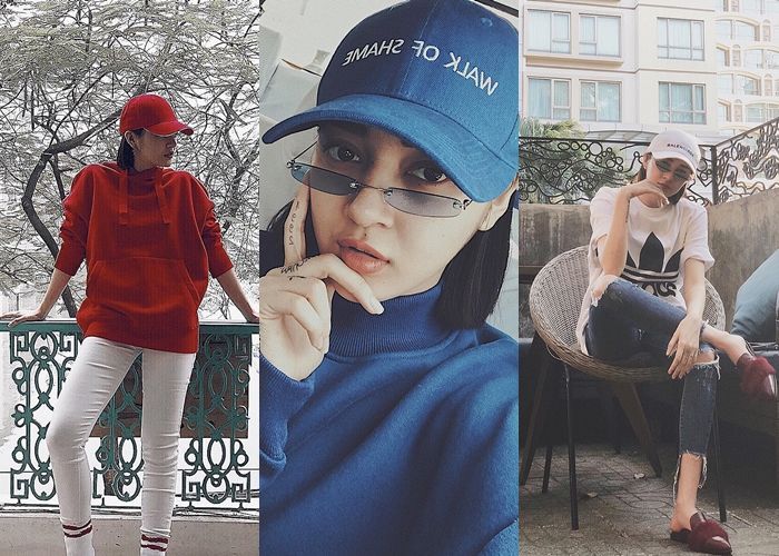 Sao Việt thi nhau diện mũ lưỡi trai