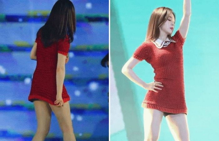bestie nhung bo vay ngan cun con cua idol han