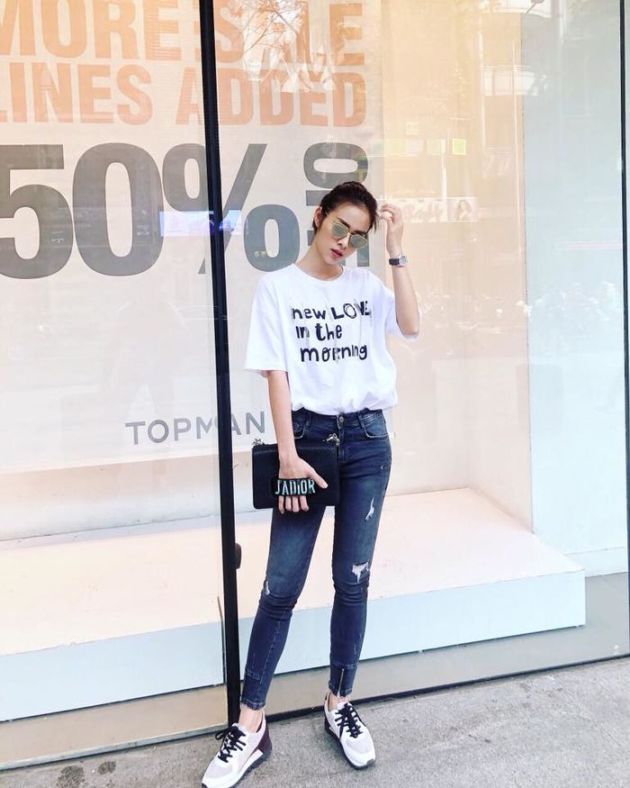bestie street style ngay he cua sao Viet 17