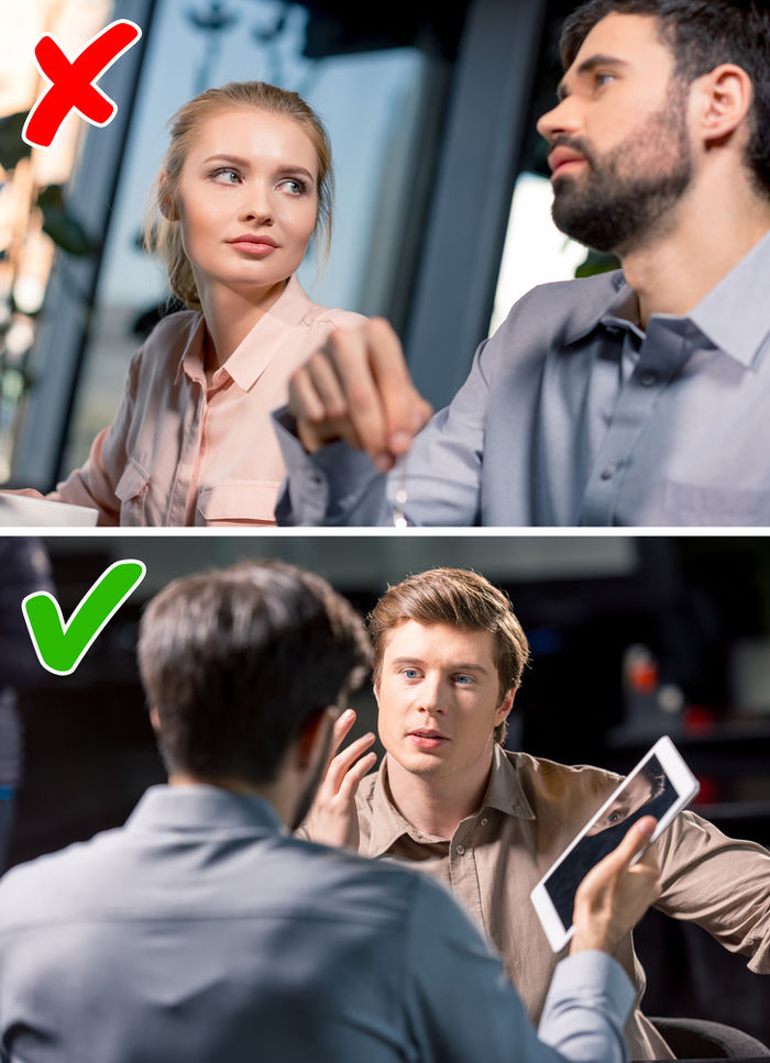 11 lỗi ngôn ngữ hình thể mà nhiều người hay phạm phải ở nơi làm việc