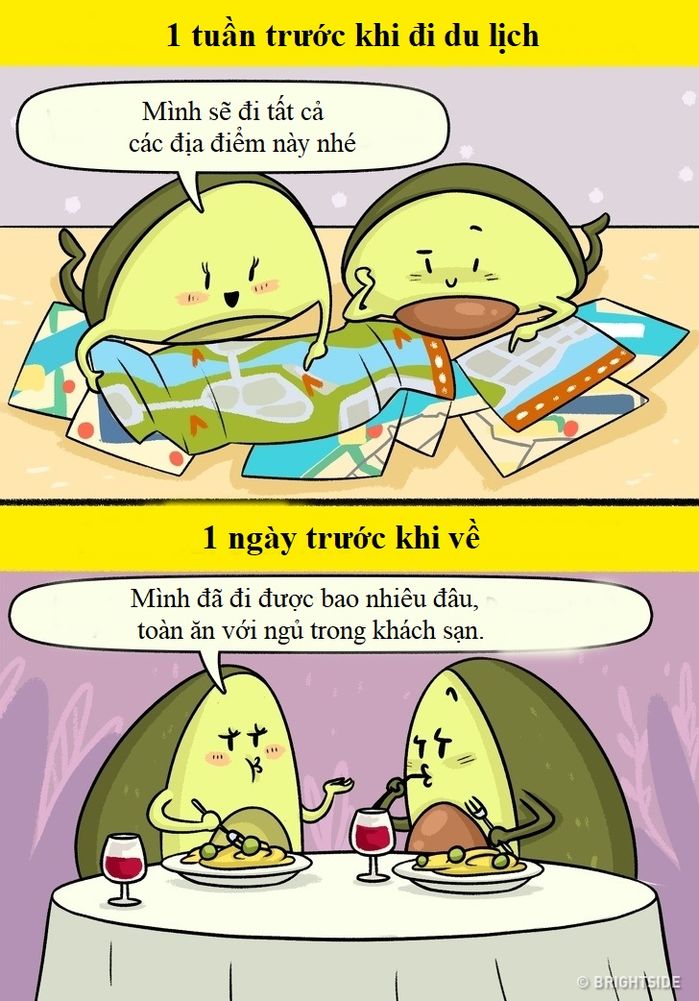 bestie đi du lịch cùng người yêu