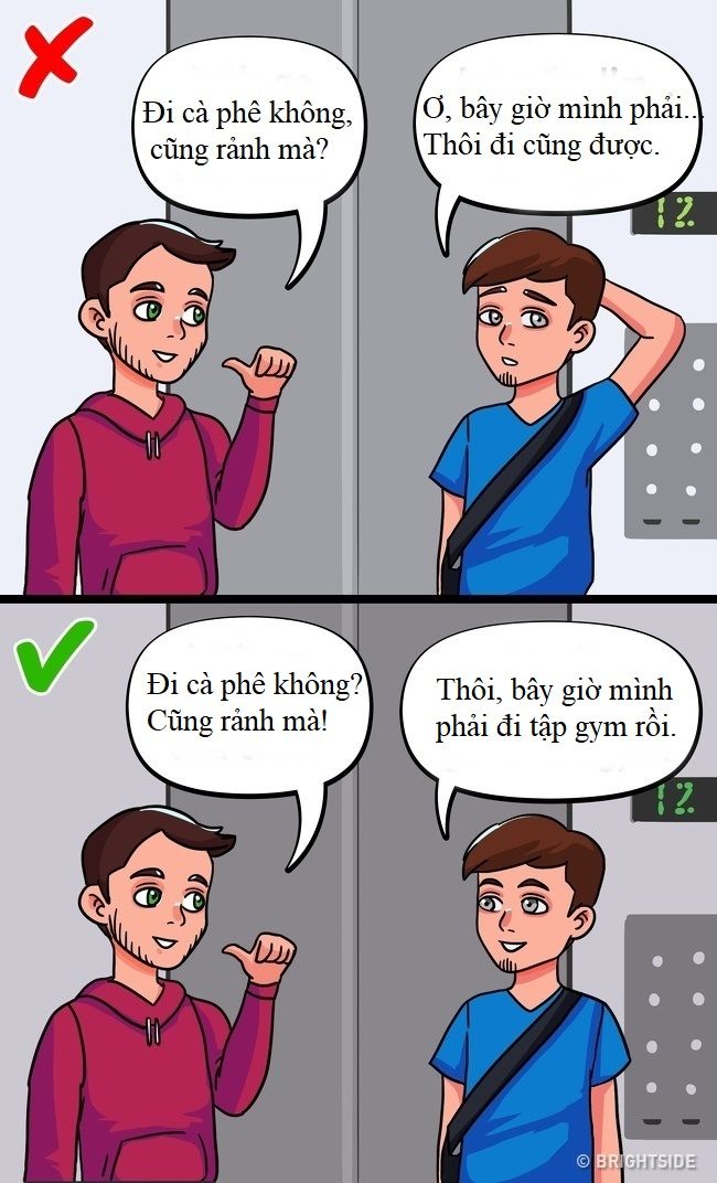 bestie cách từ chối mà không cảm thấy tội lỗi