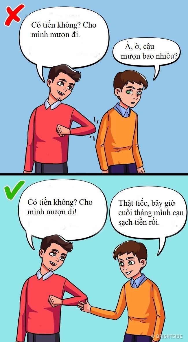 bestie cách từ chối mà không cảm thấy tội lỗi