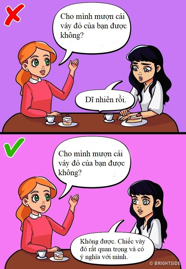 bestie cách từ chối mà không cảm thấy tội lỗi