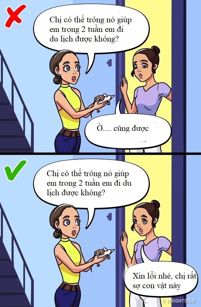bestie cách từ chối mà không cảm thấy tội lỗi