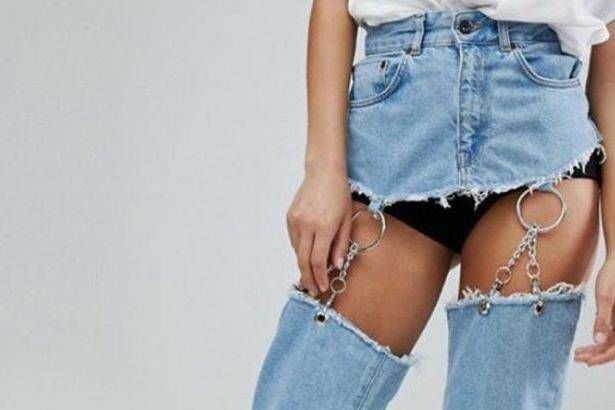 Những mẫu quần jean độc lạ khiến bạn choáng váng