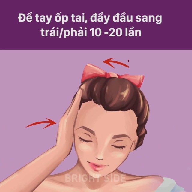 8 động tác cực đơn giản giúp phòng và trị đau cổ, vai gáy rất hiệu quả