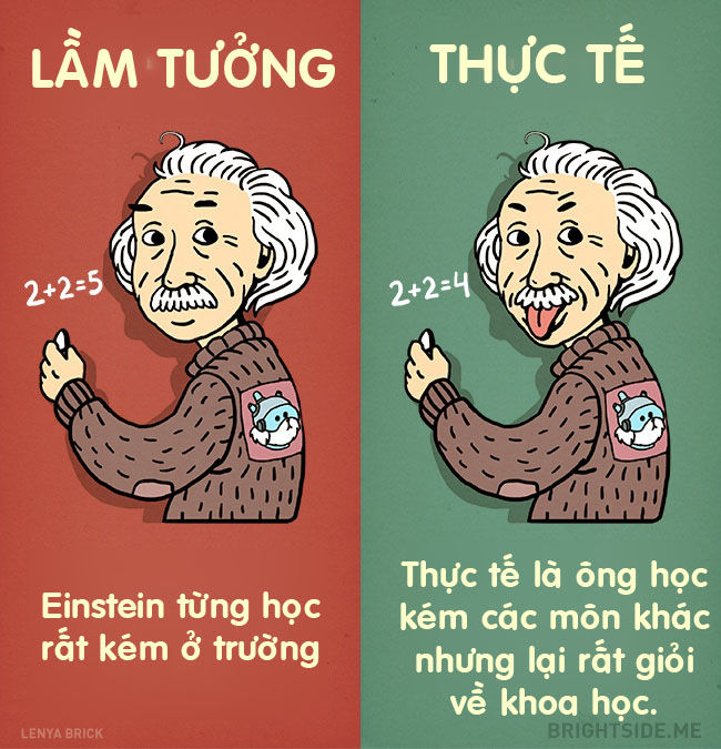 Bật ngửa với 9 sự thật rất thú vị về các thiên tài trên thế giới