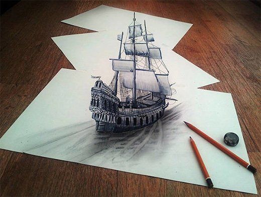 Căng não với những bức ảnh đánh lừa thị giác người nhìn
