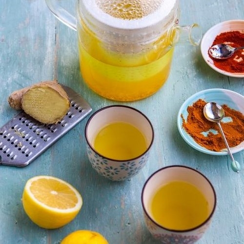Da sáng dáng thon và tăng cường sức khoẻ cùng 4 công thức trà detox
