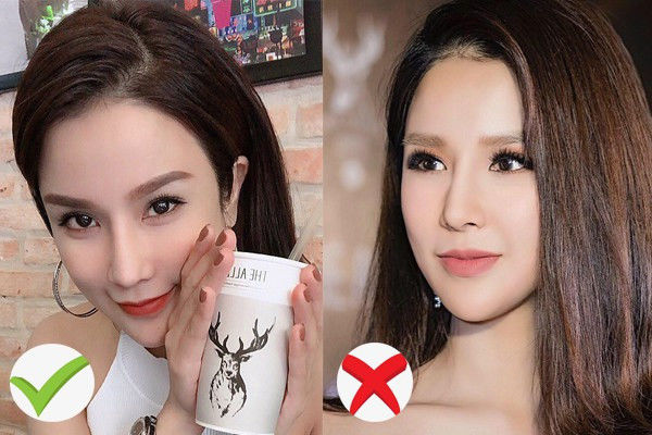Đến mỹ nhân Việt vẫn mất điểm nhan sắc vì kẻ lông mày sai cách
