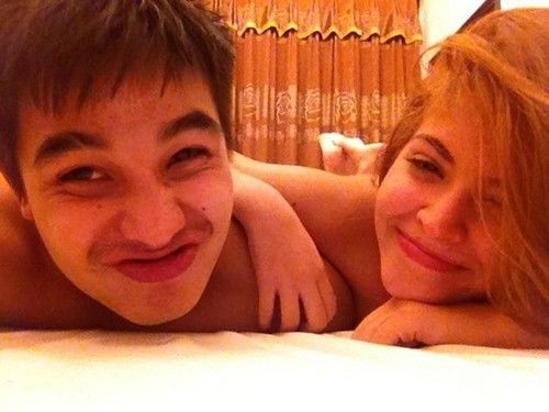 buc anh gay tranh cai của andrea va Baggio khi moi 17 tuoi