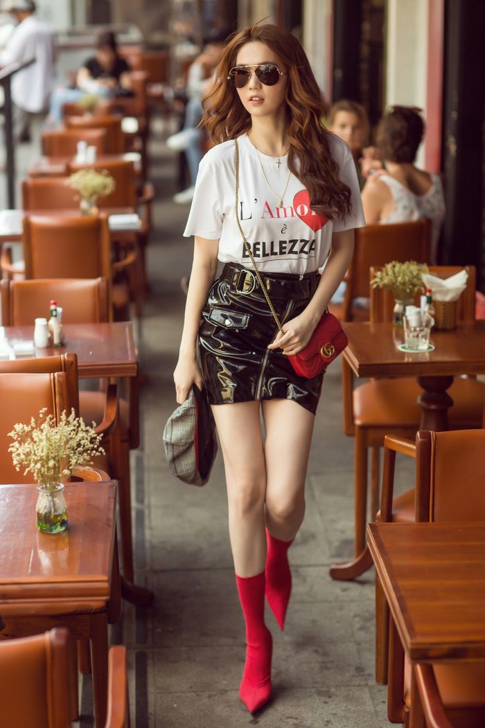 bestie street style ngay he cua sao Viet 2
