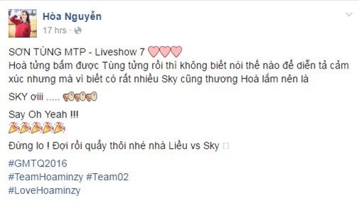 bestie người đẹp Việt công khai thần tượng Sơn Tùng M-TP