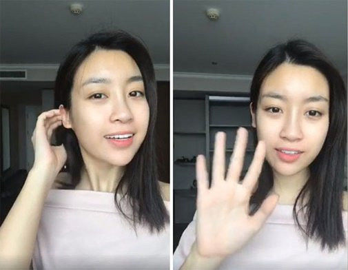 bestie nhan sac that cua my nhan viet qua livestream