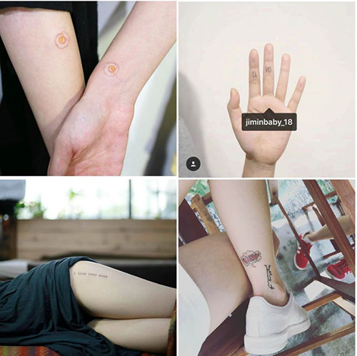 Ý nghĩa những hình xăm bí mật trên cơ thể sao Kpop