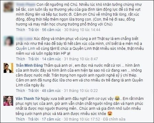 Quyền Linh là một trong số nghệ sĩ đáng kính và được yêu thích nhất