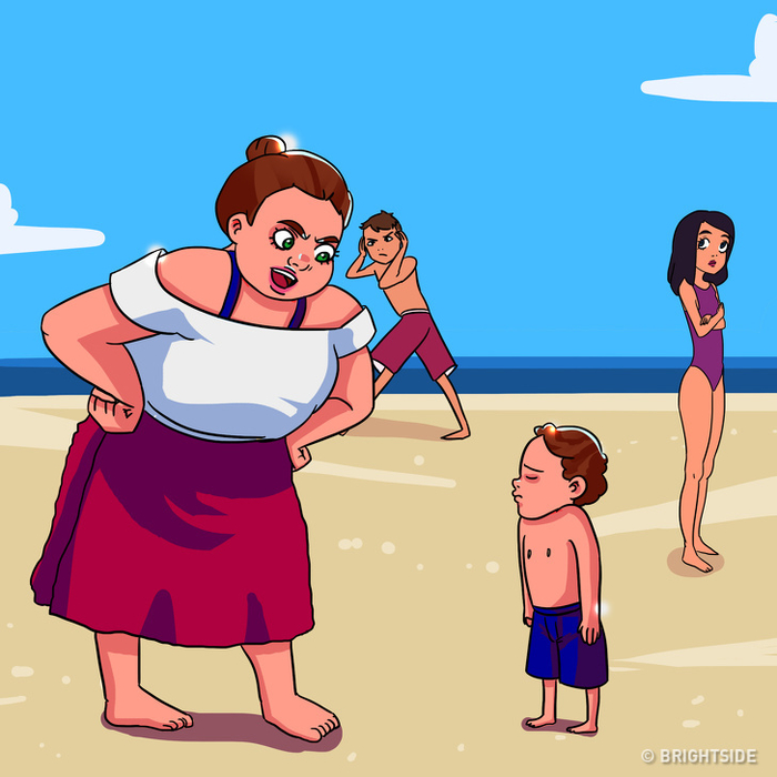 14 kiểu người thường thấy nhất khi đi tắm biển
