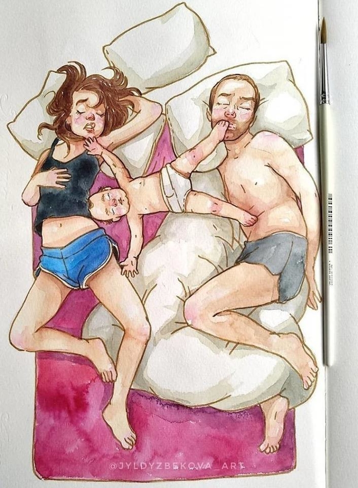 Bộ tranh: Cuộc sống rối như tơ vò của một bà mẹ bỉm sữa