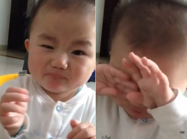 Biểu cảm hài hước của các em bé trong lần đầu thử ăn chua