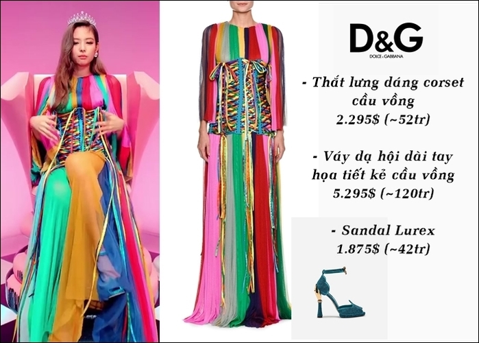 Bóc giá trang phục của Black Pink trong MV trở lại mới nhất