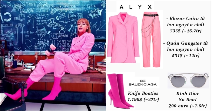 Bóc giá trang phục của Black Pink trong MV trở lại mới nhất