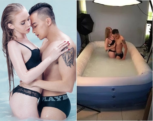 Hau truong ba dao dang sau nhung buc anh tuyet dep cua sao Vbiz