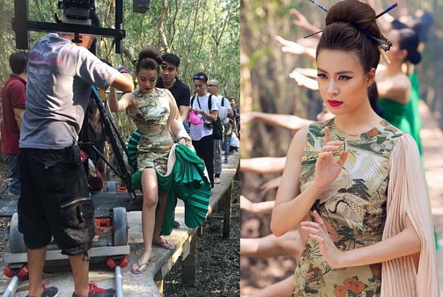 Hau truong ba dao dang sau nhung buc anh tuyet dep cua sao Vbiz