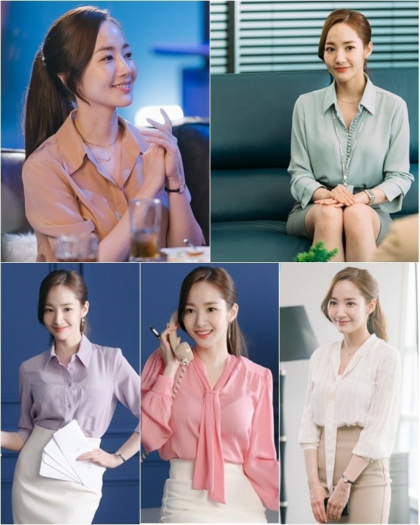 Học Thư ký Kim Park Min Young cách phối đồ công sở vừa xinh vừa chất