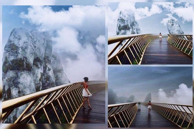 Cây cầu có bàn tay khổng lồ mới toanh ở Đà Nẵng gây sốt vì quá đẹp