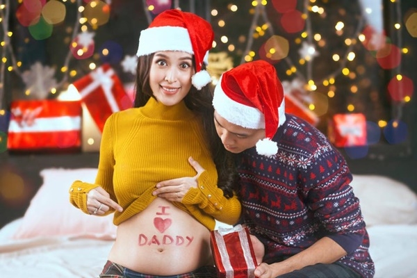 Loạt sao Việt bụng bầu vượt mặt được chồng cưng chiều hết mực