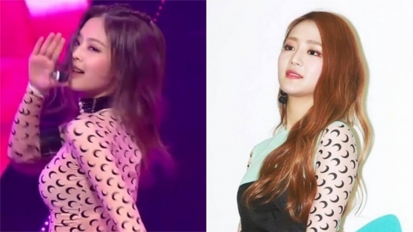 Mặc váy giống Jennie (Black Pink), (G)I-DIE bị fan công kích dữ dội