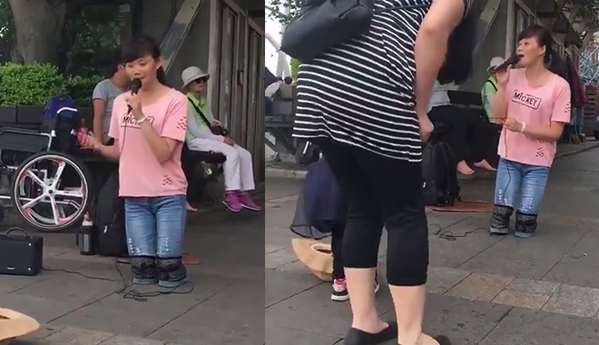 Mất đi đôi chân, cô gái được ông trời ban cho giọng hát hoàn hảo