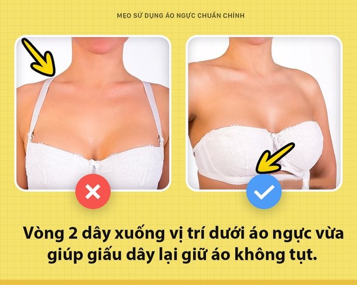 Nghệ thuật mặc áo ngực đúng cách để tôn dáng vòng 1