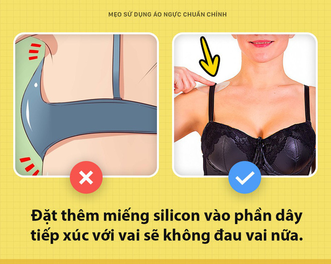 Nghệ thuật mặc áo ngực đúng cách để tôn dáng vòng 1