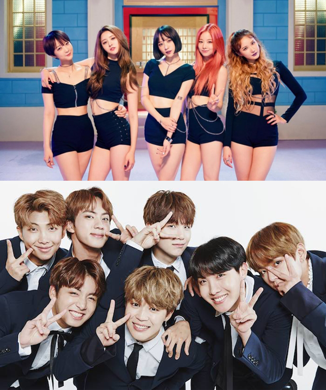 Loạt vũ đạo nhảy nhạc nào cũng vừa như in của nhóm idol Kpop