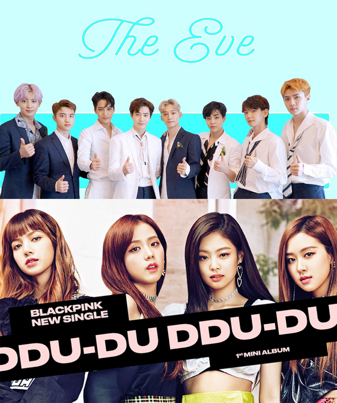Loạt vũ đạo nhảy nhạc nào cũng vừa như in của nhóm idol Kpop