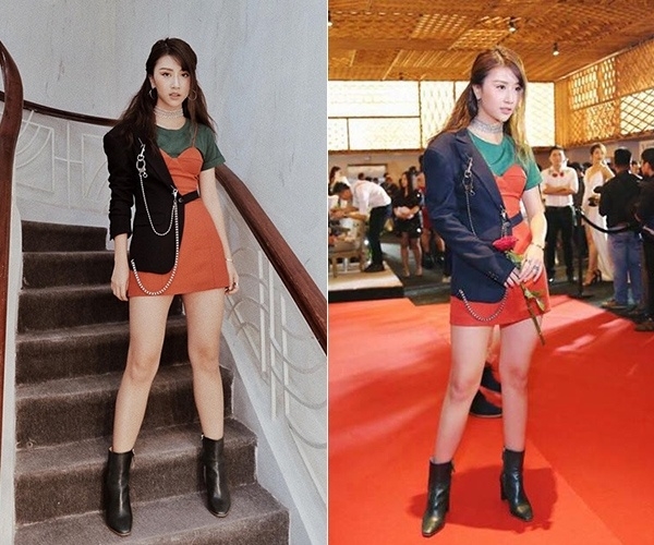 Sao Viet qua ong kinh chup voi cua fan co dep nhu anh quang cao