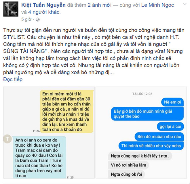 Sao Việt và những lùm xùm không đáng có với stylist