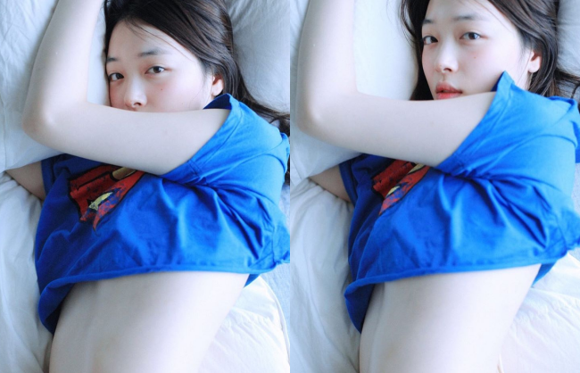 Sulli gây nhiều tranh cãi trong bộ ảnh mới đầy gợi cảm