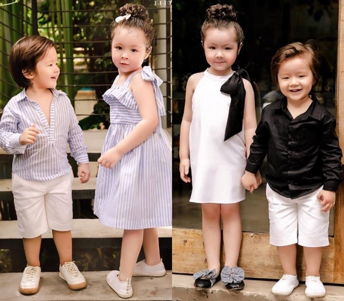 Tan chảy trước phong cách đồ đôi của Cadie Mộc Trà và Alfie Túc Mạch