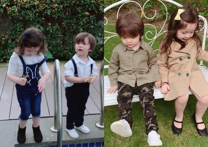 Tan chảy trước phong cách đồ đôi của Cadie Mộc Trà và Alfie Túc Mạch