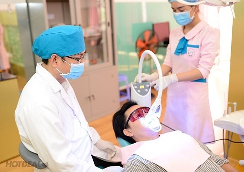 Tẩy trắng răng Bleachbright không đau và ê buốt tạị nha khoa Việt Nha