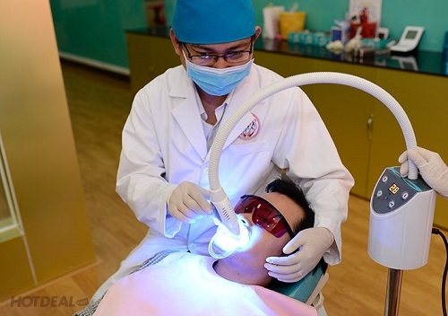 Tẩy trắng răng Bleachbright không đau và ê buốt tạị nha khoa Việt Nha