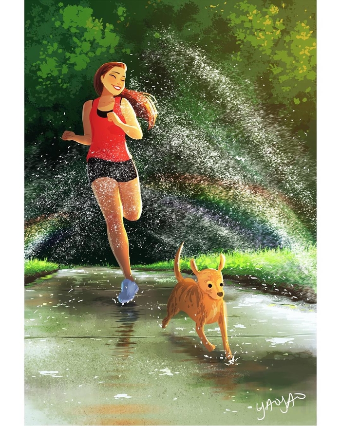 Xem xong bộ tranh này bạn sẽ hiểu vì sao ai cũng mong chờ mùa hè